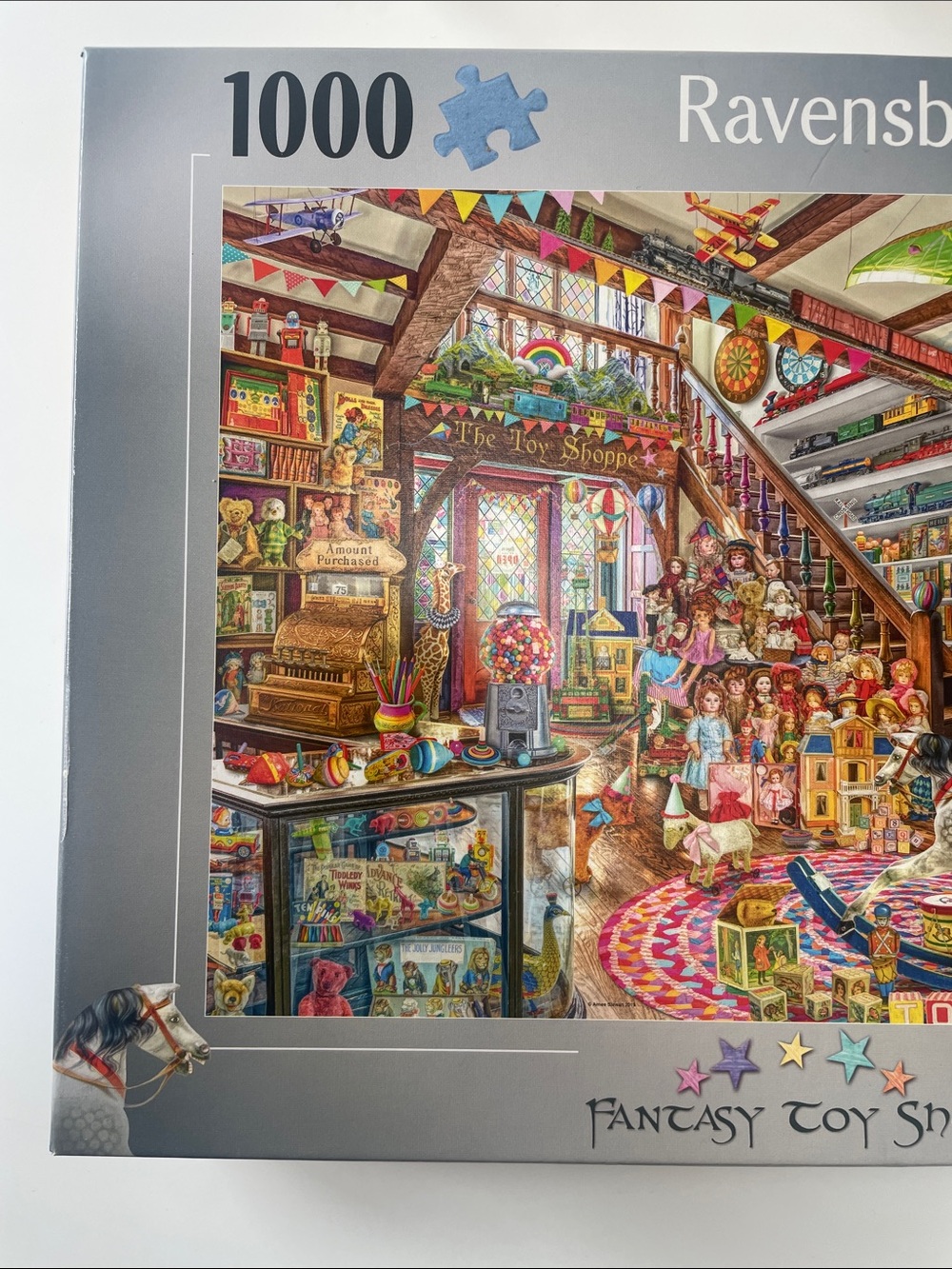 Ravensburger 1,000 Piece Fantasy Toy Shop Jigsaw Puzzle 🧩 - Picture 3 of 6